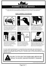 Preview for 9 page of Furniture of America CM7502F Assembly Instructions Manual