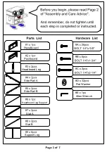 Preview for 10 page of Furniture of America CM7502F Assembly Instructions Manual