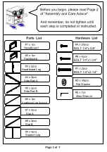 Preview for 17 page of Furniture of America CM7502F Assembly Instructions Manual