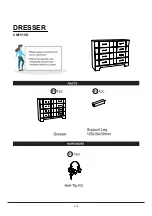 Preview for 5 page of Furniture of America CM7515D Assembly Instructions Manual