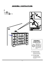 Preview for 7 page of Furniture of America CM7515D Assembly Instructions Manual