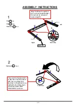 Предварительный просмотр 6 страницы Furniture of America CM7515EK Assembly Instructions Manual