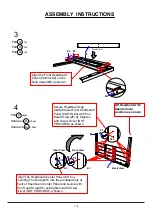 Предварительный просмотр 7 страницы Furniture of America CM7515EK Assembly Instructions Manual