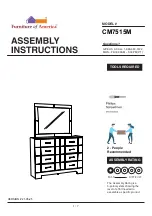 Furniture of America CM7515M Assembly Instructions Manual preview