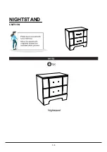 Предварительный просмотр 5 страницы Furniture of America CM7515N Assembly Instructions Manual