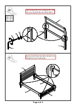 Preview for 4 page of Furniture of America CM7517F Assembly Instructions