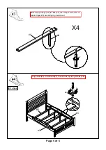 Preview for 5 page of Furniture of America CM7517F Assembly Instructions