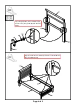 Preview for 4 page of Furniture of America CM7517T Assembly Instructions Manual