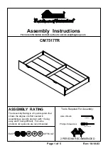 Furniture of America CM7517TR Assembly Instruction preview