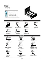 Preview for 5 page of Furniture of America CM7518Q Assembly Instructions Manual