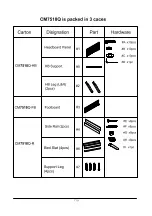 Preview for 7 page of Furniture of America CM7518Q Assembly Instructions Manual