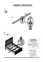 Preview for 9 page of Furniture of America CM7518Q Assembly Instructions Manual