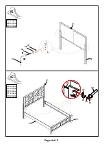 Preview for 4 page of Furniture of America CM7523EK Assembly Intructions