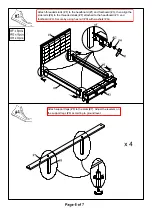 Preview for 6 page of Furniture of America CM7528EK Assembly Instructions Manual