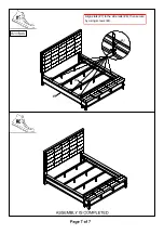 Preview for 7 page of Furniture of America CM7528EK Assembly Instructions Manual