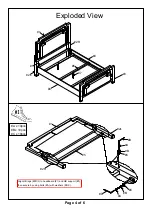 Preview for 4 page of Furniture of America CM7534Q Assembly Instructions Manual