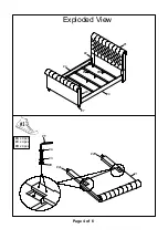 Preview for 4 page of Furniture of America CM7536Q Assembly Instructions Manual