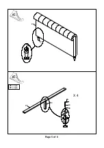 Preview for 5 page of Furniture of America CM7536Q Assembly Instructions Manual