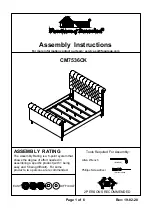 Preview for 7 page of Furniture of America CM7536Q Assembly Instructions Manual