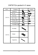 Preview for 5 page of Furniture of America CM7537Q Assembly Instructions Manual