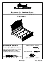 Furniture of America CM7539CK Assembly Instructions Manual preview