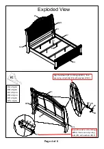 Preview for 4 page of Furniture of America CM7539CK Assembly Instructions Manual