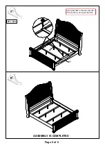 Preview for 6 page of Furniture of America CM7539EK Assembly Instructions Manual