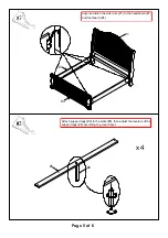 Preview for 5 page of Furniture of America CM7539Q Assembly Instructions Manual