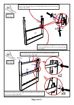 Preview for 4 page of Furniture of America CM7549CK Assembly Instructions Manual