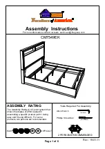 Furniture of America CM7549EK Assembly Instructions Manual preview