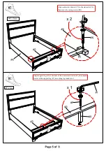 Предварительный просмотр 5 страницы Furniture of America CM7552Q Assembly Instructions Manual