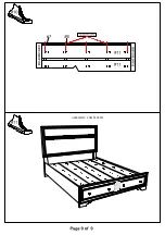 Предварительный просмотр 9 страницы Furniture of America CM7552Q Assembly Instructions Manual