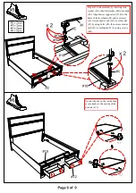 Предварительный просмотр 15 страницы Furniture of America CM7552Q Assembly Instructions Manual