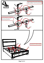 Предварительный просмотр 16 страницы Furniture of America CM7552Q Assembly Instructions Manual