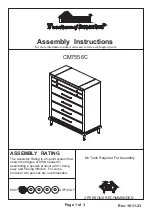 Furniture of America CM7556C Assembly Instructions preview