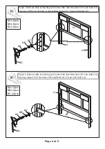 Preview for 4 page of Furniture of America CM7556CK Assembly Instructions Manual