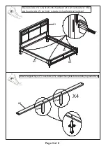 Preview for 5 page of Furniture of America CM7556CK Assembly Instructions Manual