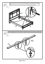 Preview for 5 page of Furniture of America CM7556EK Assembly Instructions Manual