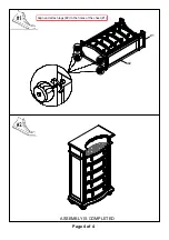 Preview for 4 page of Furniture of America CM7560C Assembly Instructions