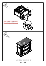 Preview for 4 page of Furniture of America CM7560N Assembly Instructions