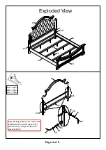 Preview for 4 page of Furniture of America CM7561EK Assembly Instructions Manual