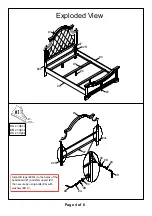 Preview for 4 page of Furniture of America CM7561Q Assembly Instructions Manual