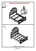 Preview for 6 page of Furniture of America CM7561Q Assembly Instructions Manual