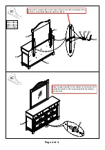 Preview for 4 page of Furniture of America CM7562M Assembly Instructions