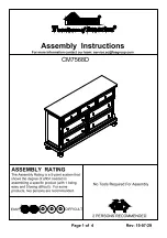 Furniture of America CM7568D Assembly Instructions preview