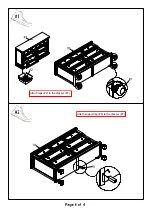 Preview for 4 page of Furniture of America CM7568D Assembly Instructions