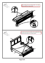 Preview for 5 page of Furniture of America CM7568Q Assembly Instructions Manual