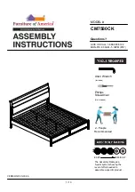 Furniture of America CM7580CK Assembly Instructions Manual preview