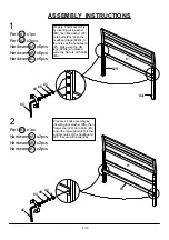 Предварительный просмотр 8 страницы Furniture of America CM7580CK Assembly Instructions Manual