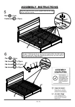 Предварительный просмотр 10 страницы Furniture of America CM7580CK Assembly Instructions Manual